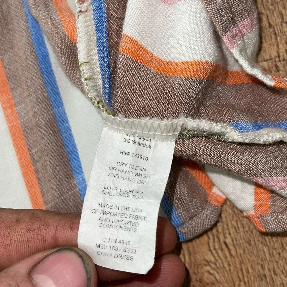 Show Me Your MuMu Cora Dress Sherbet Stripe - Picture 10 of 15